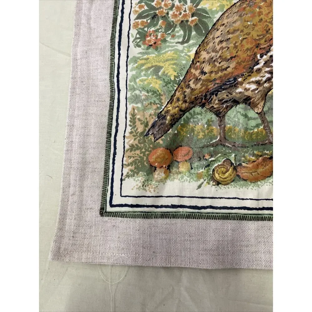 Vintage Handmade Bird Decorative Decor 3D Statement Pillowcase Layered